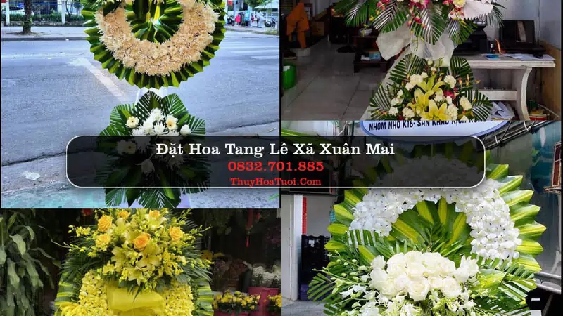 Đặt Vòng Hoa Chia Buồn tại Xã Xuân Mai, Hà Nội