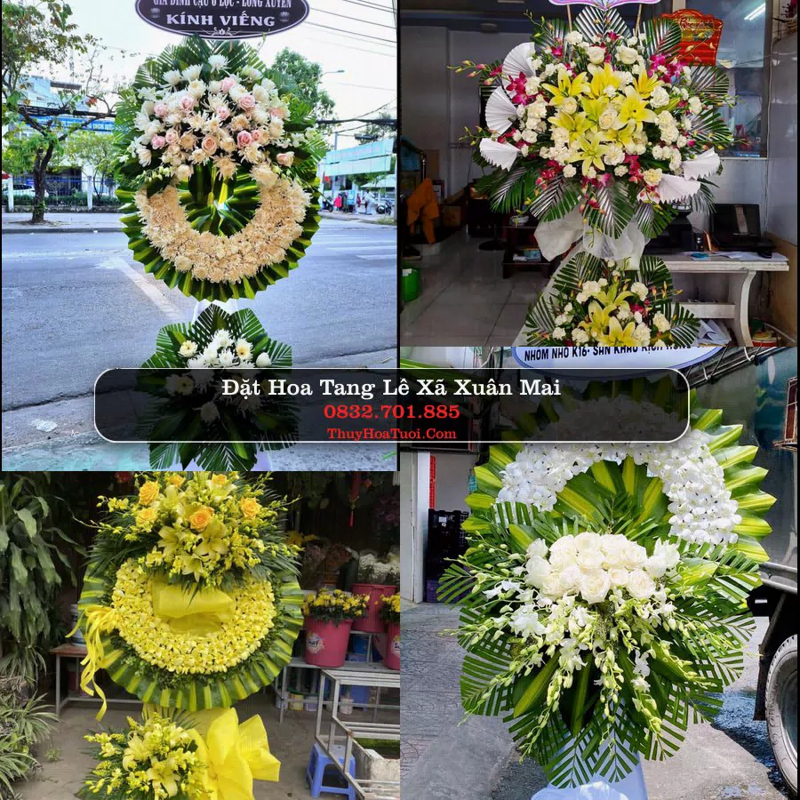 Đặt Vòng Hoa Chia Buồn tại Xã Xuân Mai, Hà Nội