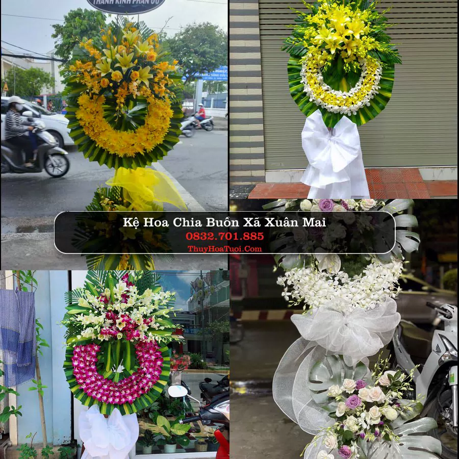 Kệ hoa tang lễ giao tại Xã Xuân Mai, Hà Nội