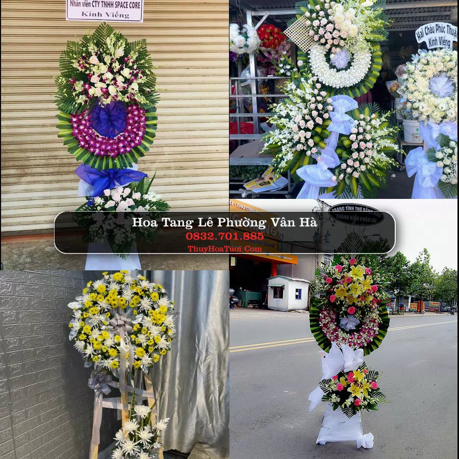 Kệ hoa tang lễ giao tại Phường Vân Hà, Bắc Ninh