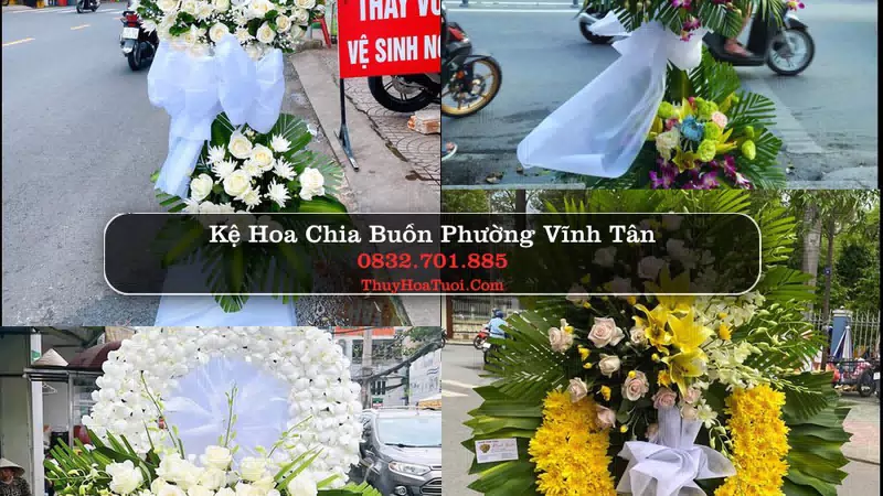 Đặt Hoa Chia Buồn tại Phường Vĩnh Tân, TP.HCM