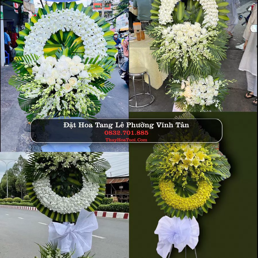 Kệ hoa tang lễ giao tại Phường Vĩnh Tân, TP.HCM