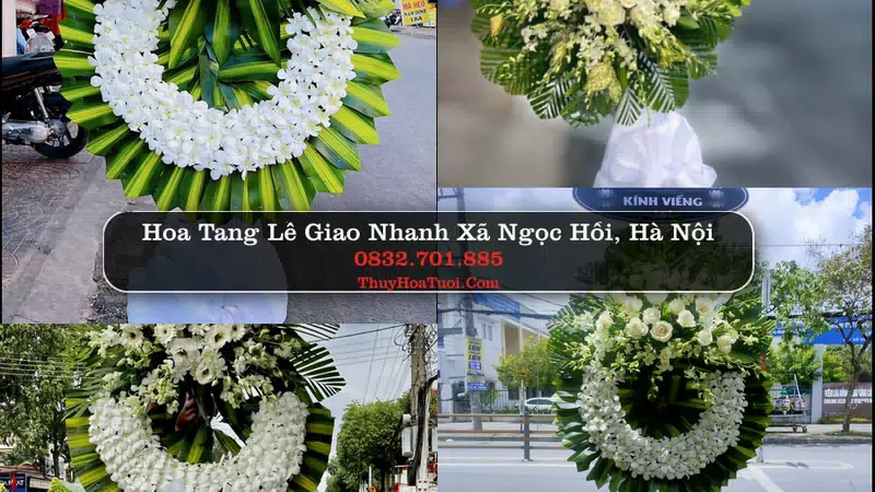 Đặt Vòng Hoa Chia Buồn tại Xã Ngọc Hồi, Hà Nội