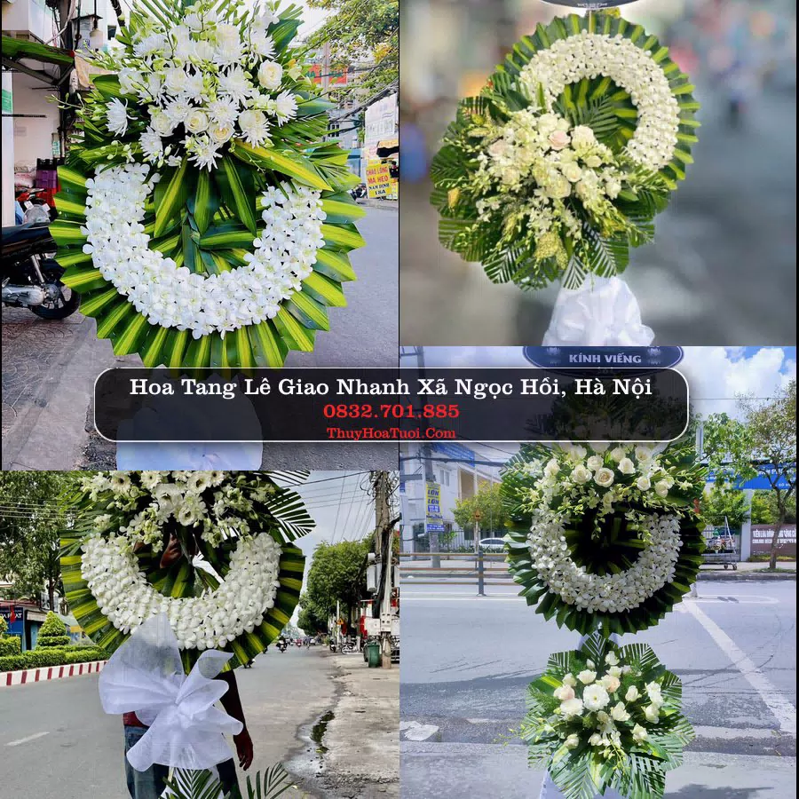 Đặt Vòng Hoa Chia Buồn tại Xã Ngọc Hồi, Hà Nội