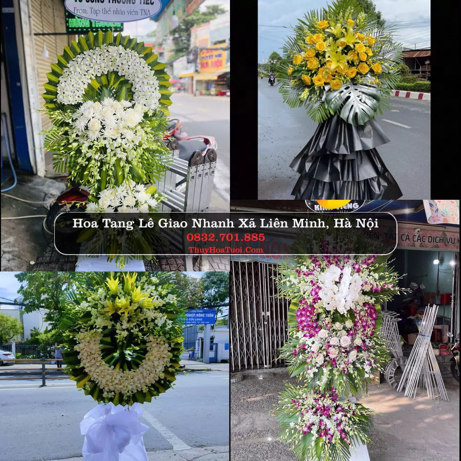 Kệ hoa tang lễ giao tại Xã Liên Minh, Hà Nội