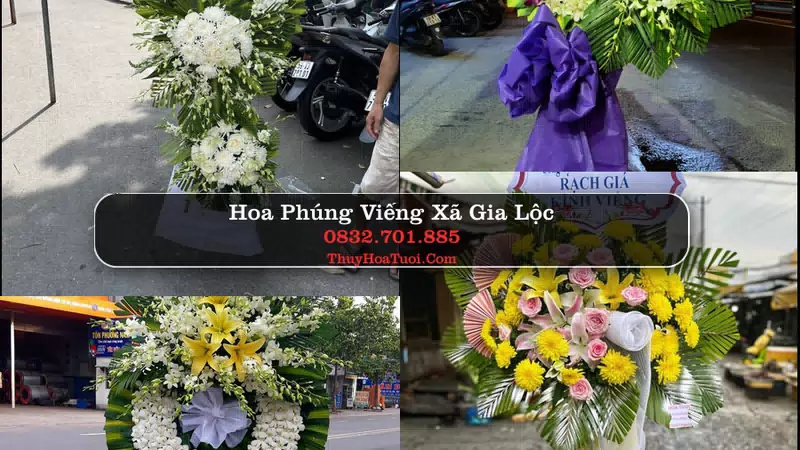 Hoa Tang Lễ Xã Gia Lộc Hải Phòng