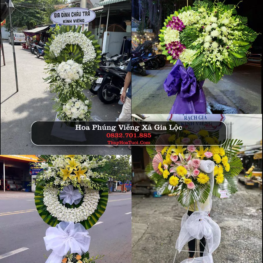 Hoa Tang Lễ Xã Gia Lộc Hải Phòng