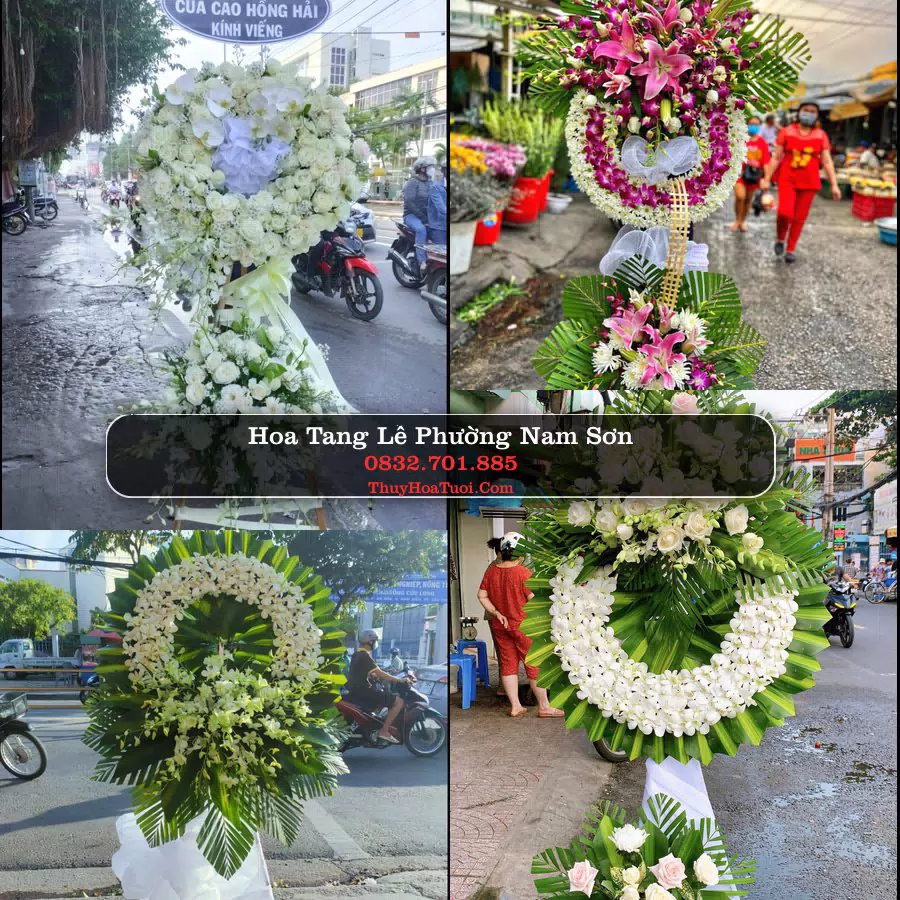 Kệ hoa tang lễ giao tại Phường Nam Sơn, Bắc Ninh