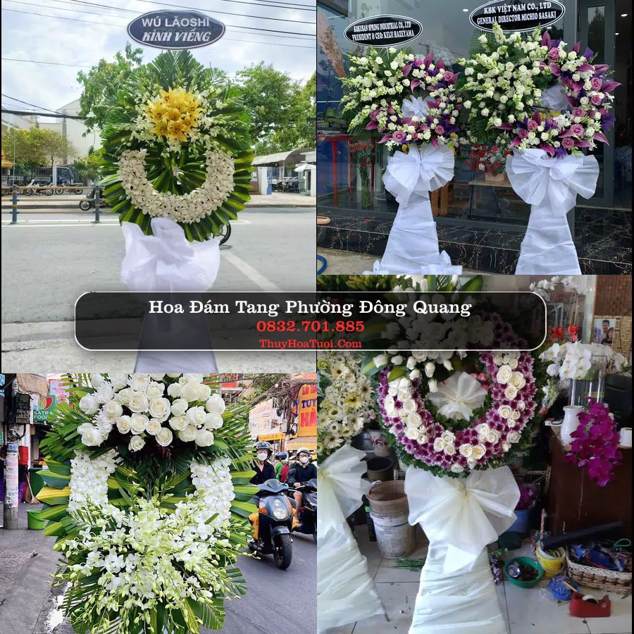 Đặt Hoa Tang Lễ tại Phường Đông Quang, Thanh Hóa