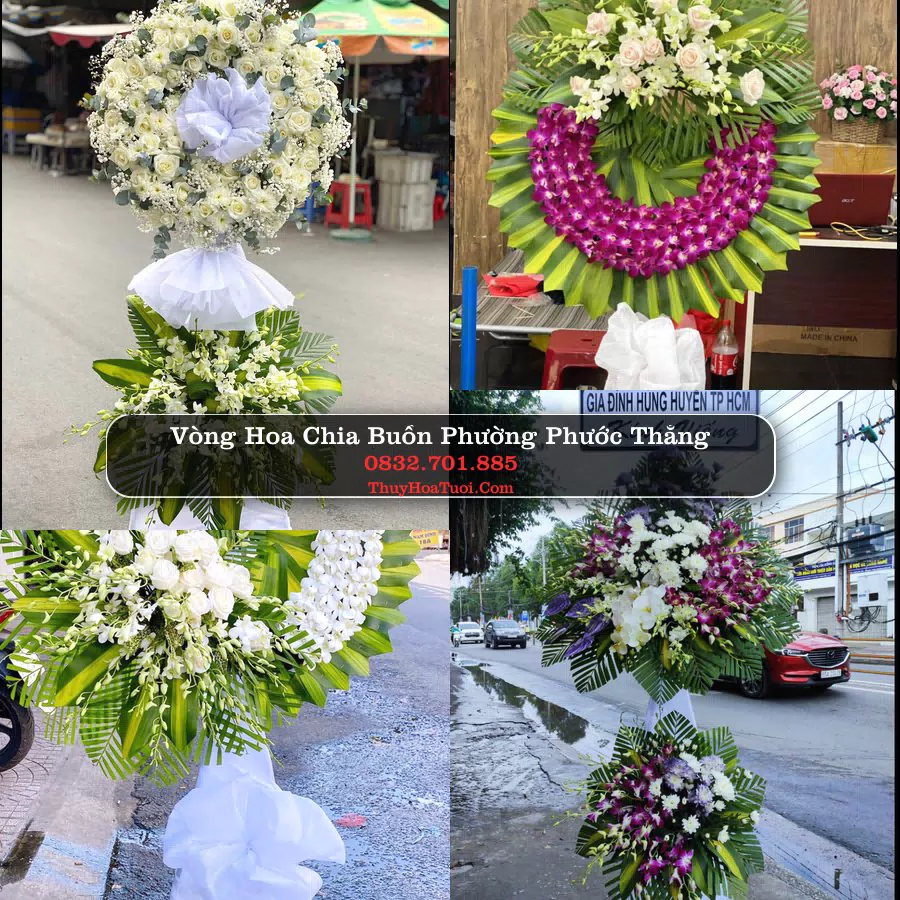 Đặt Vòng Hoa Tang Lễ tại Phường Phước Thắng, TP.HCM