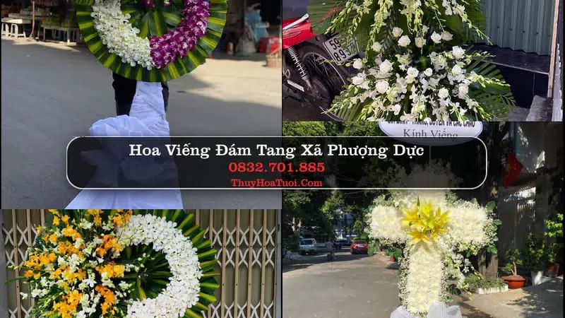 Đặt Vòng Hoa Tang Lễ tại Xã Phượng Dực, Hà Nội