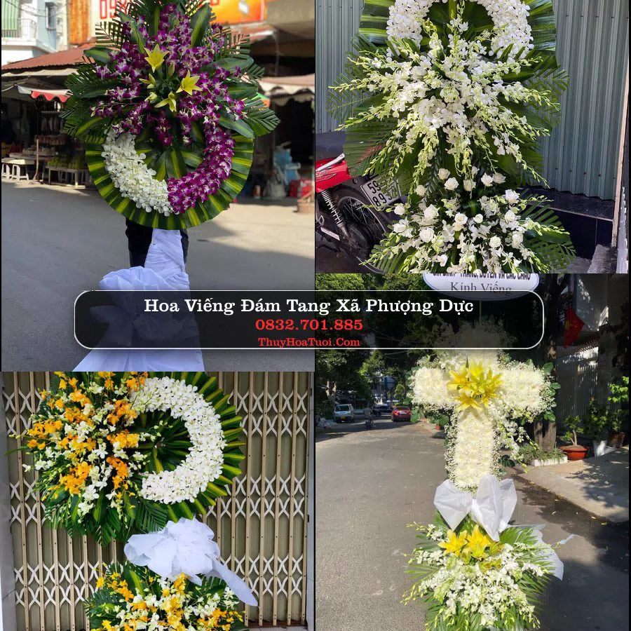 Đặt Vòng Hoa Tang Lễ tại Xã Phượng Dực, Hà Nội