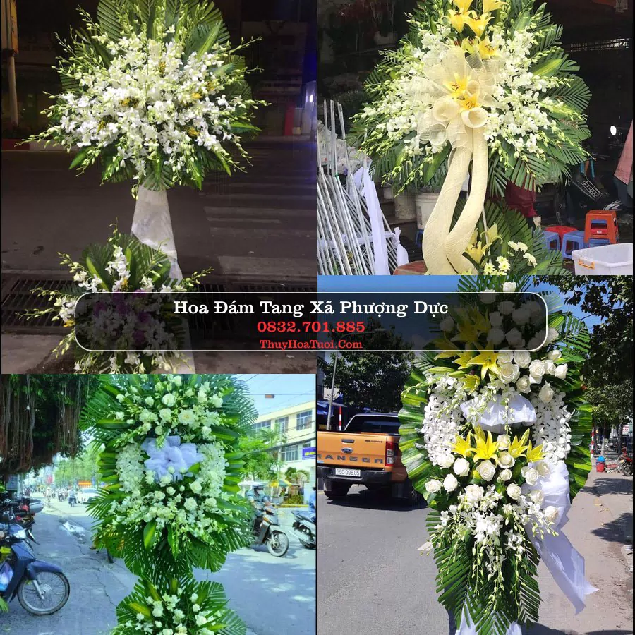Kệ hoa tang lễ giao tại Xã Phượng Dực, Hà Nội