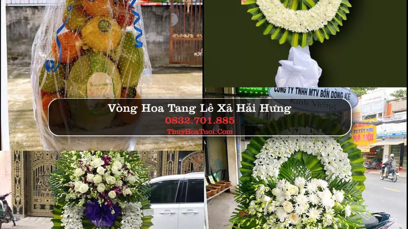 Đặt Vòng Hoa Chia Buồn tại Xã Hải Hưng, Ninh Bình