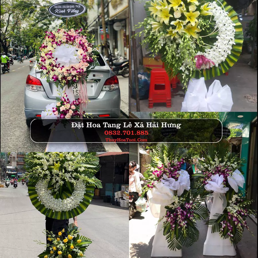 Kệ hoa tang lễ giao tại Xã Hải Hưng, Ninh Bình