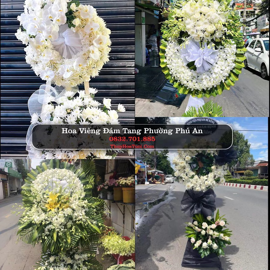 Kệ hoa tang lễ giao tại Phường Phú An, TP.HCM
