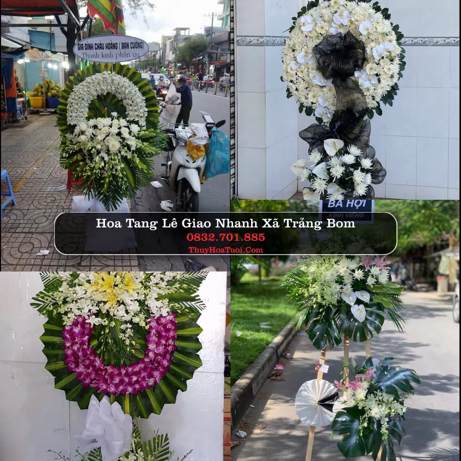 Kệ hoa tang lễ giao tại Xã Trảng Bom, Đồng Nai