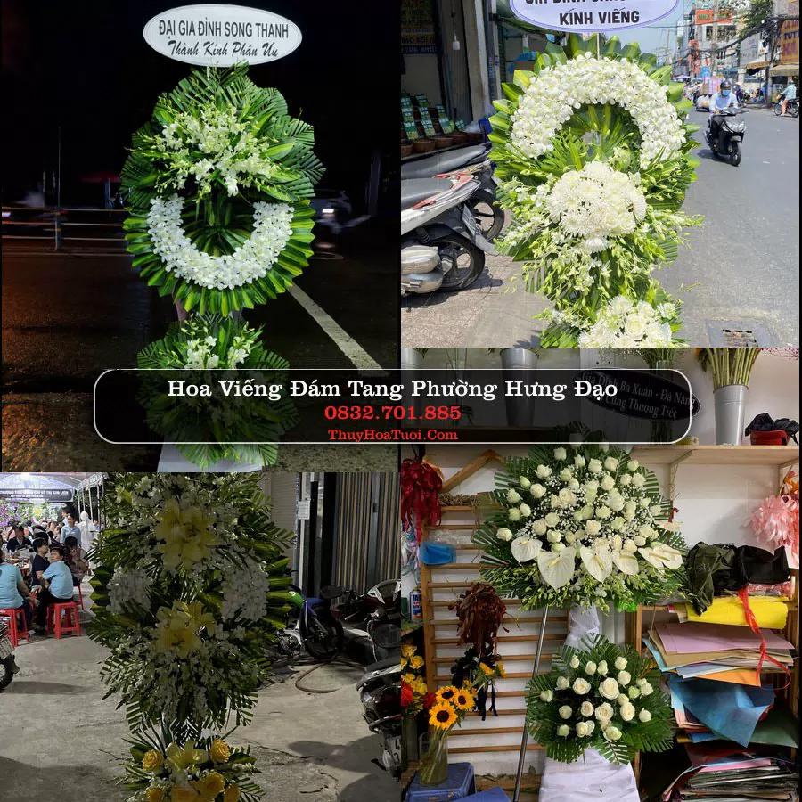 Kệ hoa tang lễ giao tại Phường Hưng Đạo, Hải Phòng
