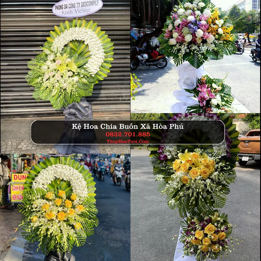 Đặt Hoa Đám Tang tại Xã Hòa Phú, Hà Nội
