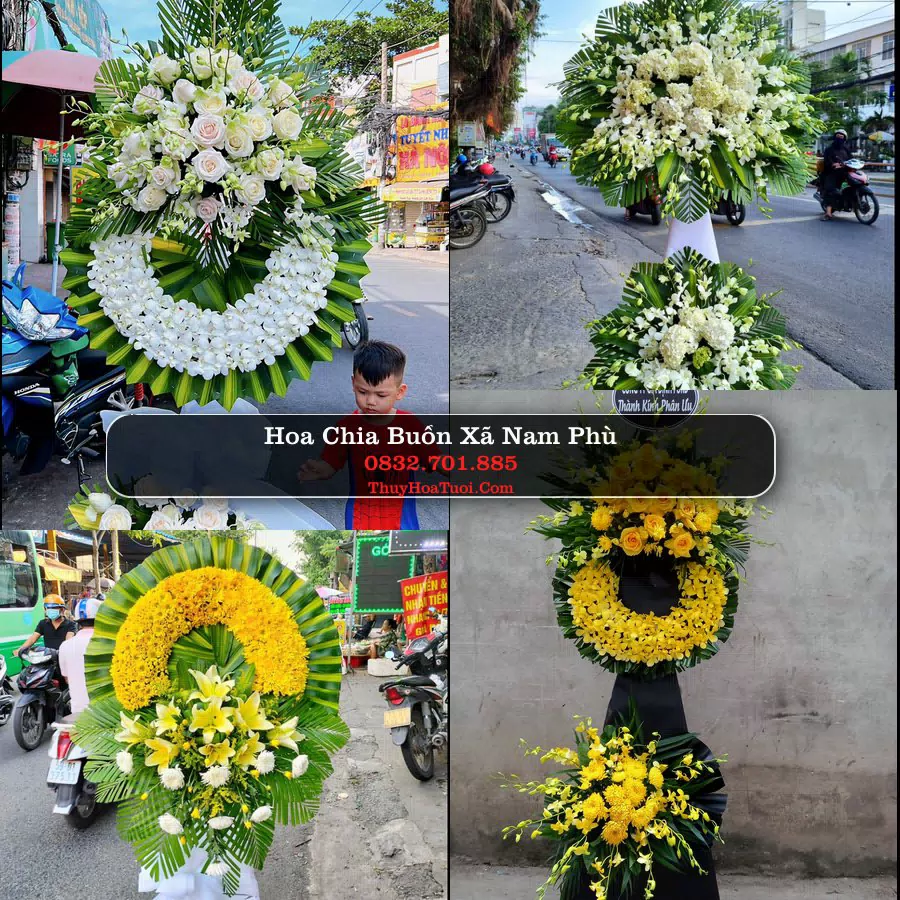 Kệ hoa tang lễ giao tại Xã Nam Phù, Hà Nội