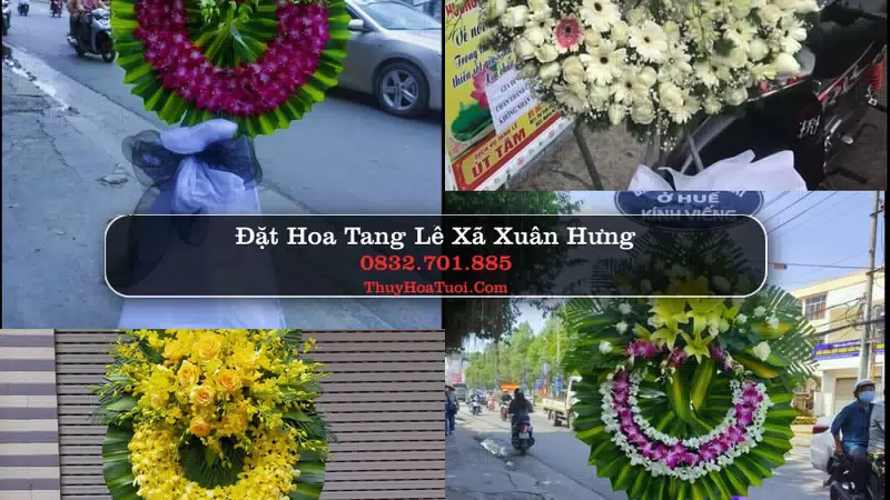 Đặt Vòng Hoa Chia Buồn tại Xã Xuân Hưng, Ninh Bình