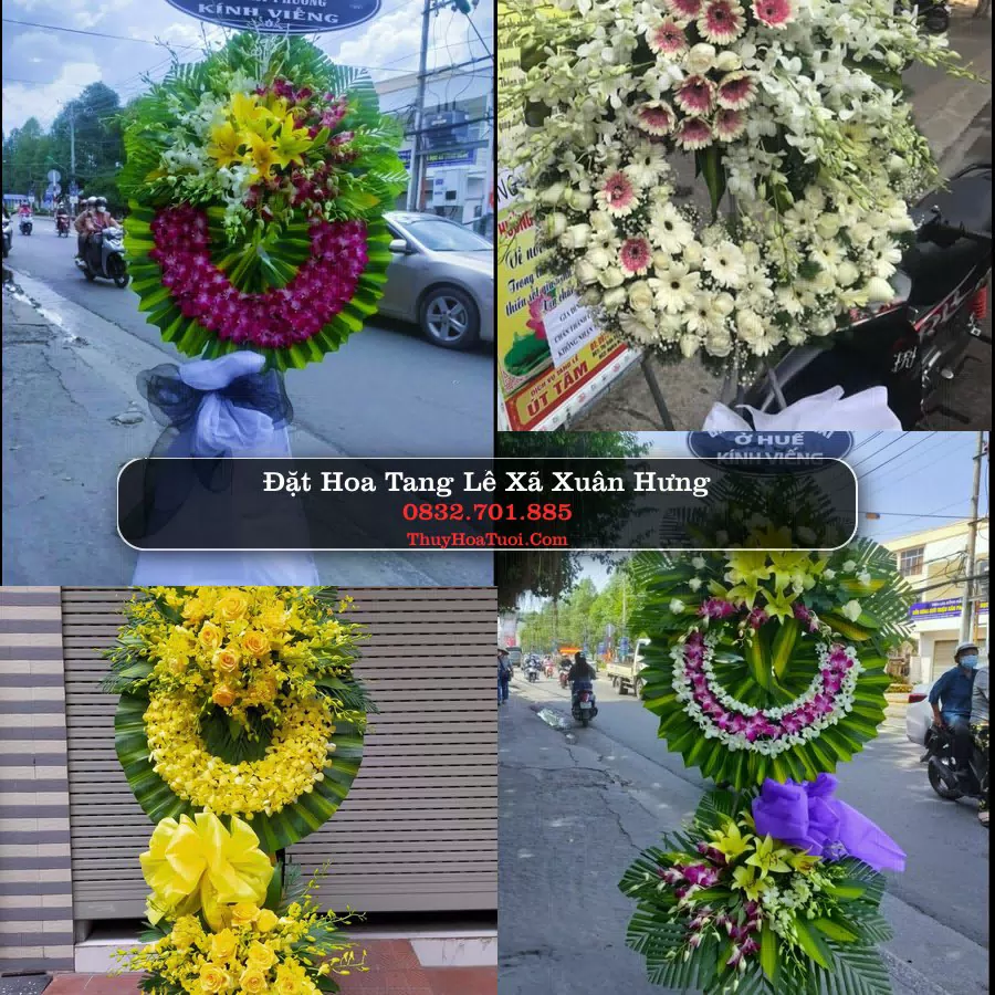 Đặt Vòng Hoa Chia Buồn tại Xã Xuân Hưng, Ninh Bình