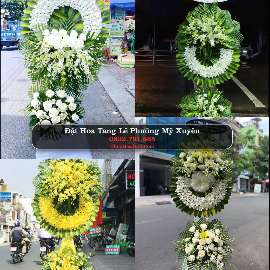 Đặt Vòng Hoa Chia Buồn tại Phường Mỹ Xuyên, Cần Thơ
