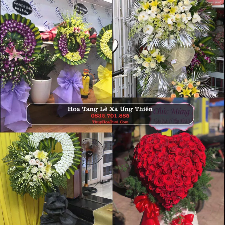 Kệ hoa tang lễ giao tại Xã Ứng Thiên, Hà Nội
