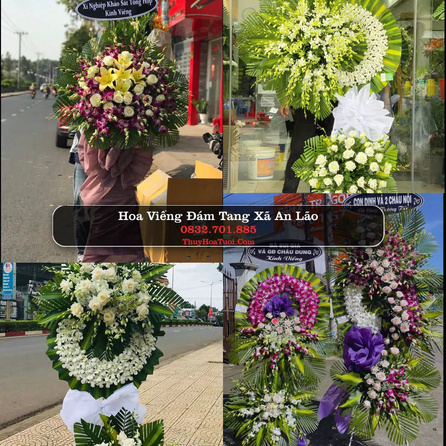 Kệ hoa tang lễ giao tại Xã An Lão, Hải Phòng