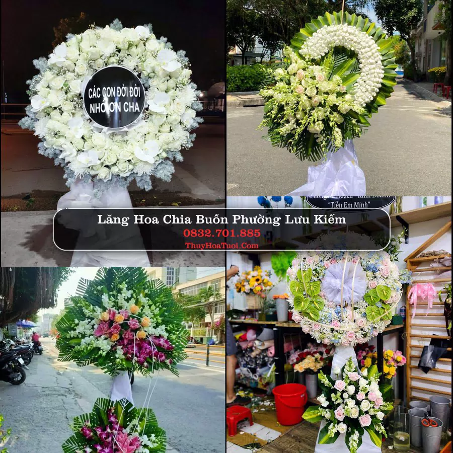 Đặt Vòng Hoa Tang Lễ tại Phường Lưu Kiếm, Hải Phòng