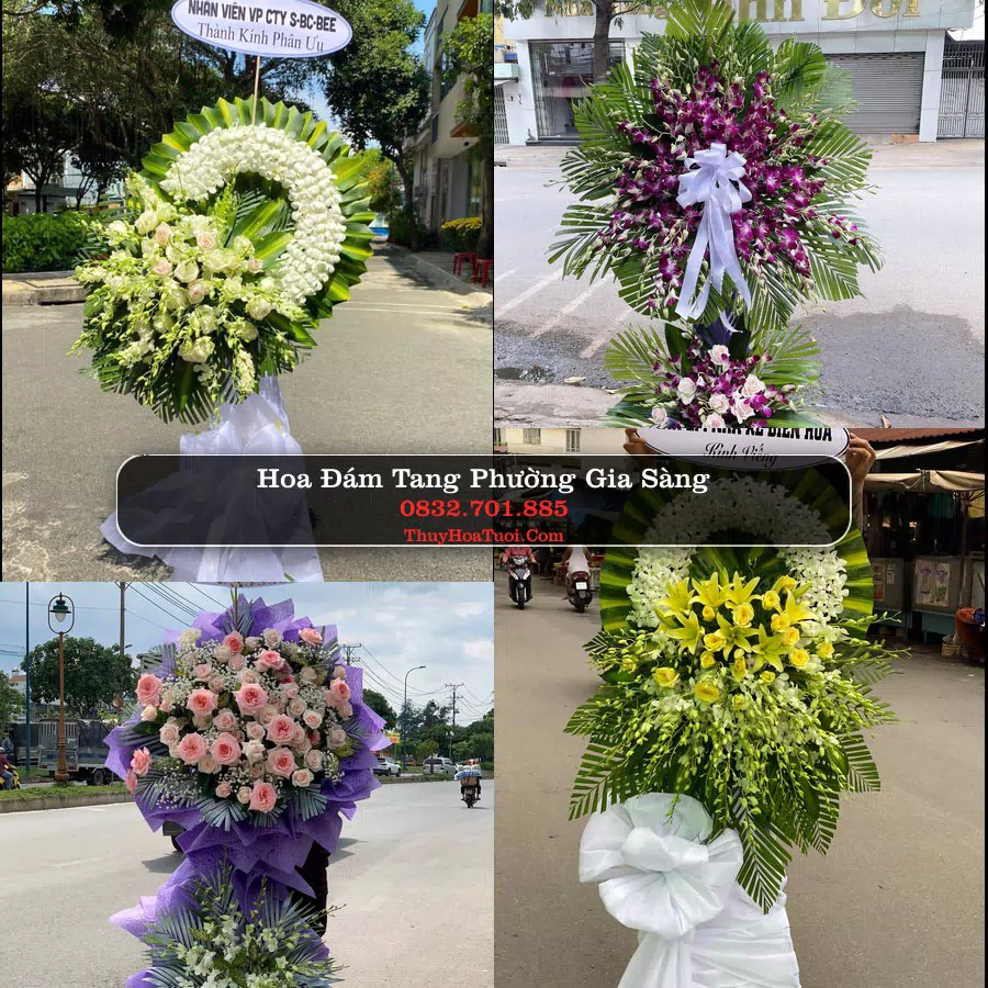 Đặt Hoa Chia Buồn tại Phường Gia Sàng, Thái Nguyên