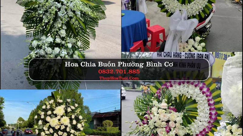 Đặt Hoa Tang Lễ tại Phường Bình Cơ, TP.HCM