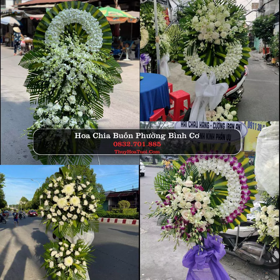 Đặt Hoa Tang Lễ tại Phường Bình Cơ, TP.HCM