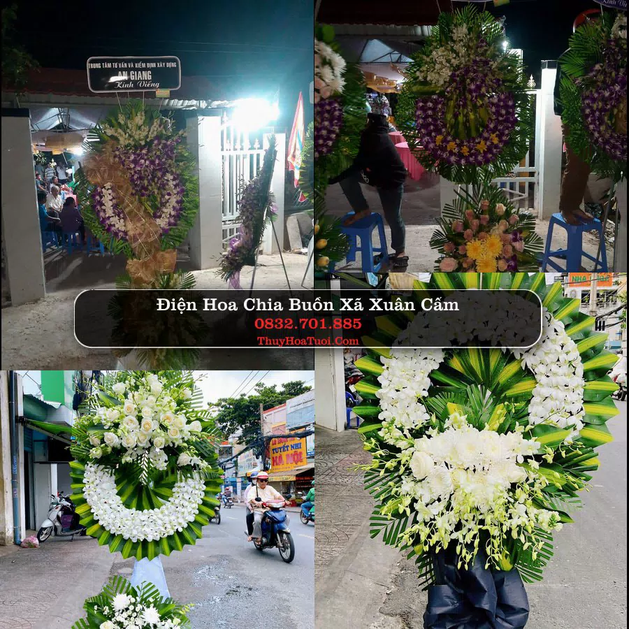Đặt Vòng Hoa Chia Buồn tại Xã Xuân Cẩm, Bắc Ninh