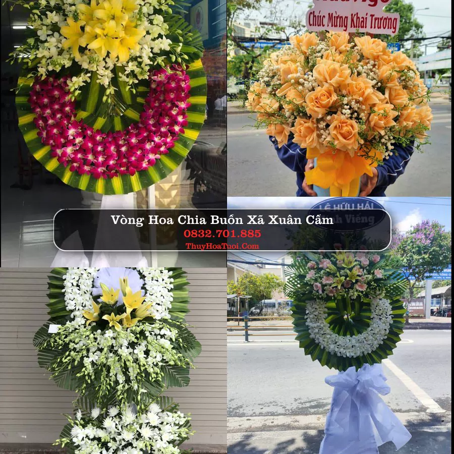 Kệ hoa tang lễ giao tại Xã Xuân Cẩm, Bắc Ninh
