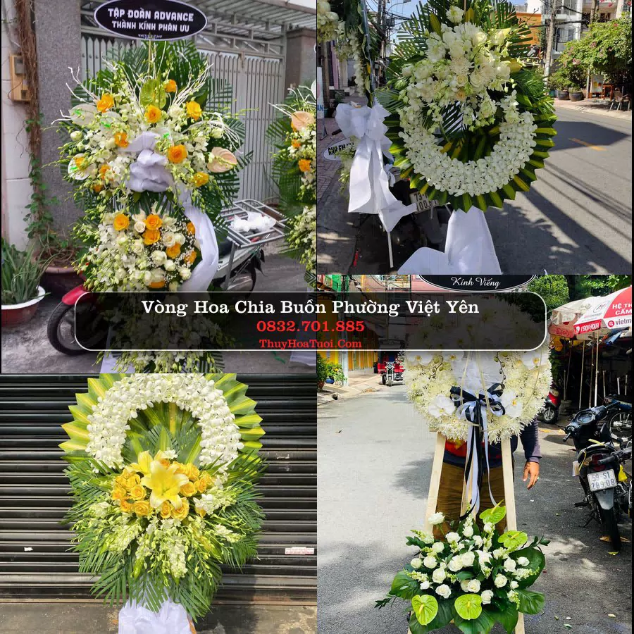 Kệ hoa tang lễ giao tại Phường Việt Yên, Bắc Ninh