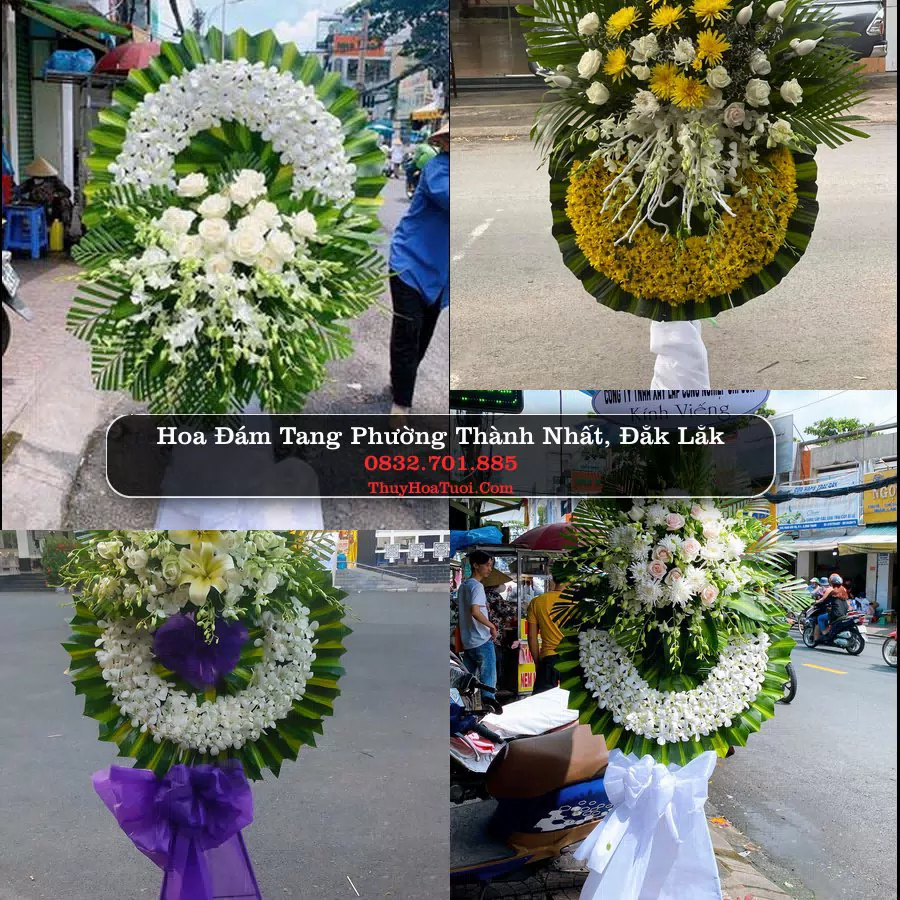 Kệ hoa tang lễ giao tại Phường Thành Nhất, Đắk Lắk