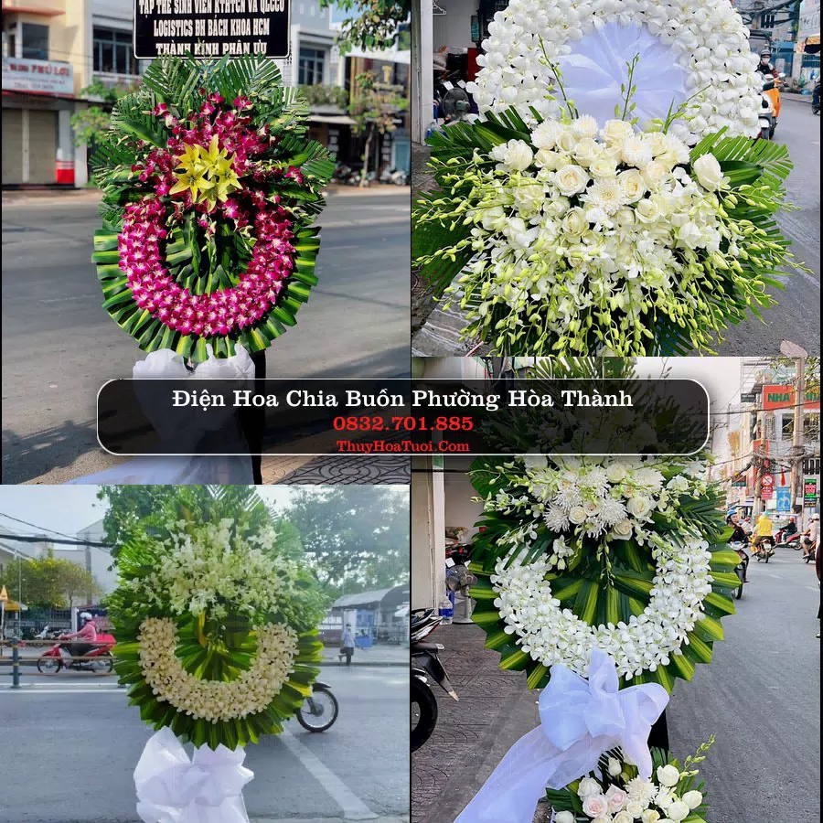 Kệ hoa tang lễ giao tại Phường Hòa Thành, Tây Ninh