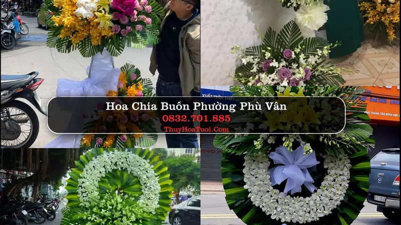 Đặt Hoa Chia Buồn tại Phường Phù Vân, Ninh Bình