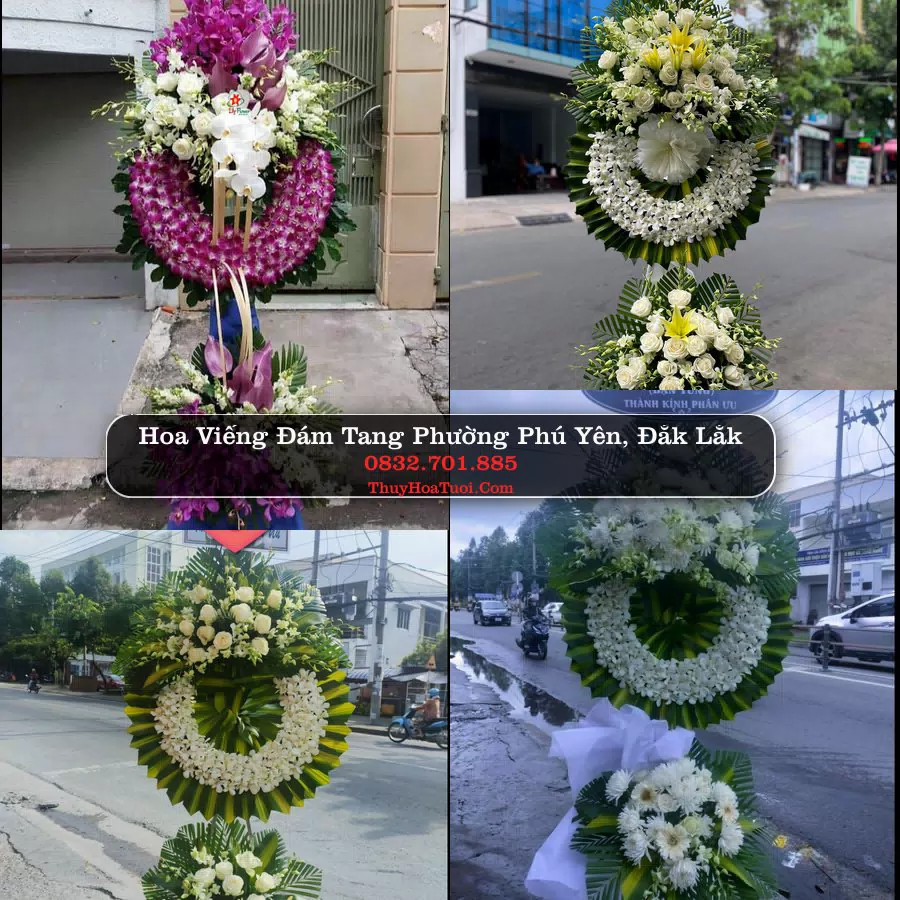 Kệ hoa tang lễ giao tại Phường Phú Yên, Đắk Lắk