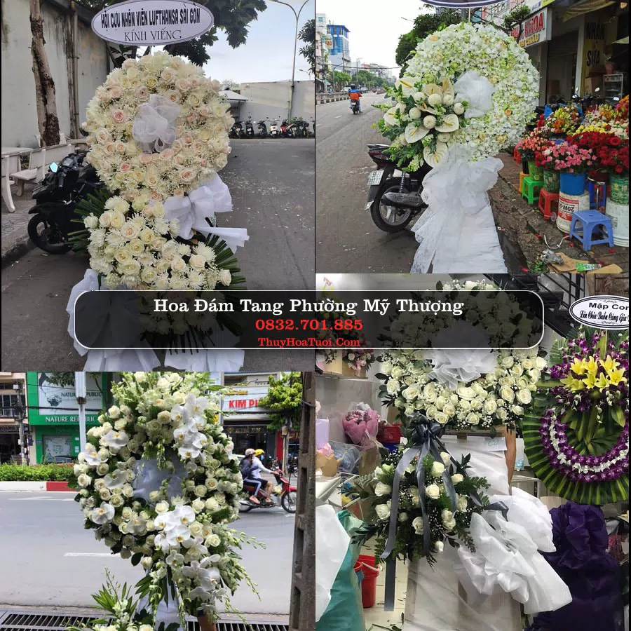 Kệ hoa tang lễ giao tại Phường Mỹ Thượng, Huế