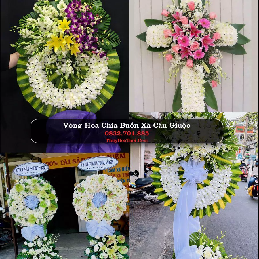 Kệ hoa tang lễ giao tại Xã Cần Giuộc, Tây Ninh