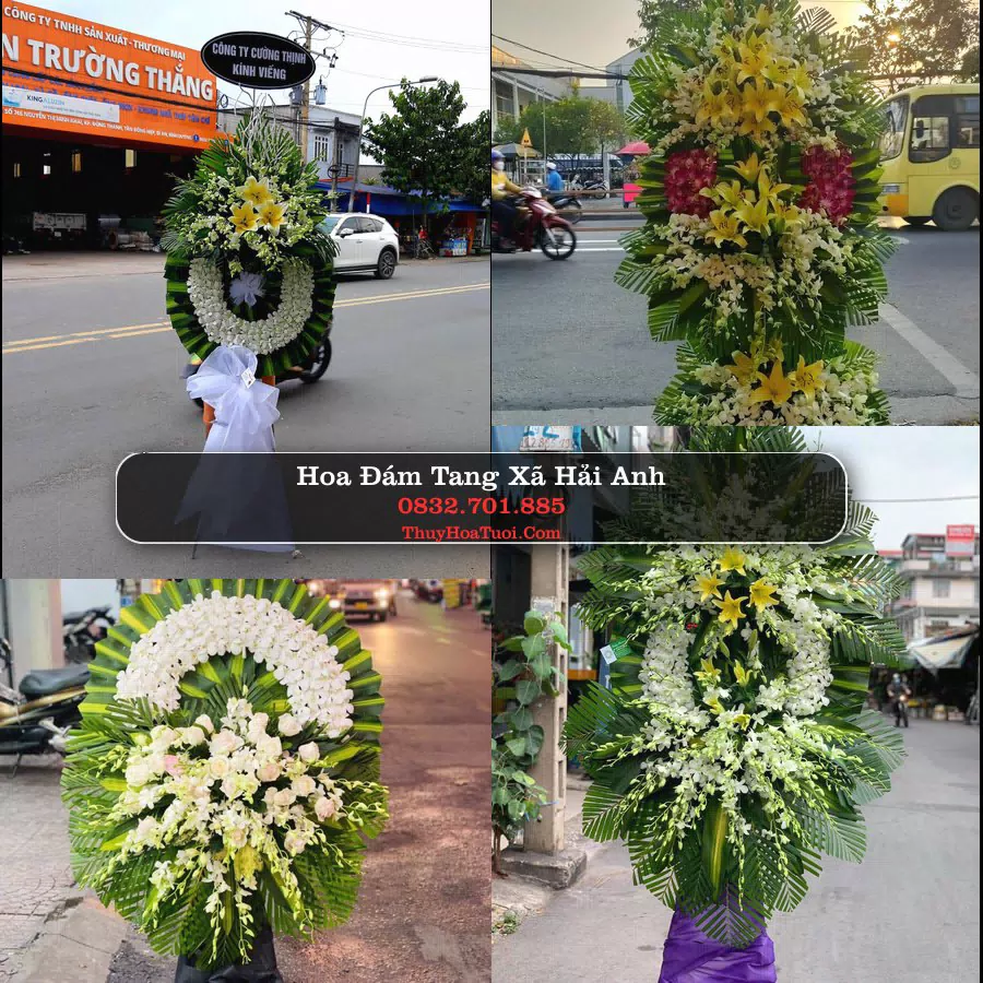 Kệ hoa tang lễ giao tại Xã Hải Anh, Ninh Bình
