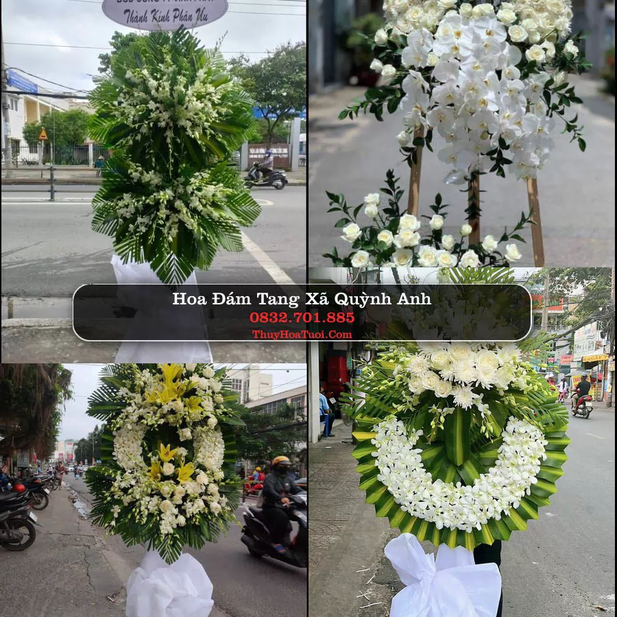 Đặt Vòng Hoa Chia Buồn tại Xã Quỳnh Anh, Nghệ An