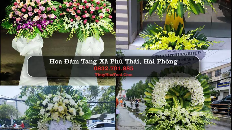 Đặt Vòng Hoa Tang Lễ tại Xã Phú Thái, Hải Phòng
