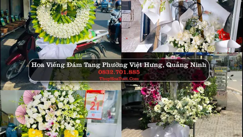 Đặt Hoa Chia Buồn tại Phường Việt Hưng, Quảng Ninh