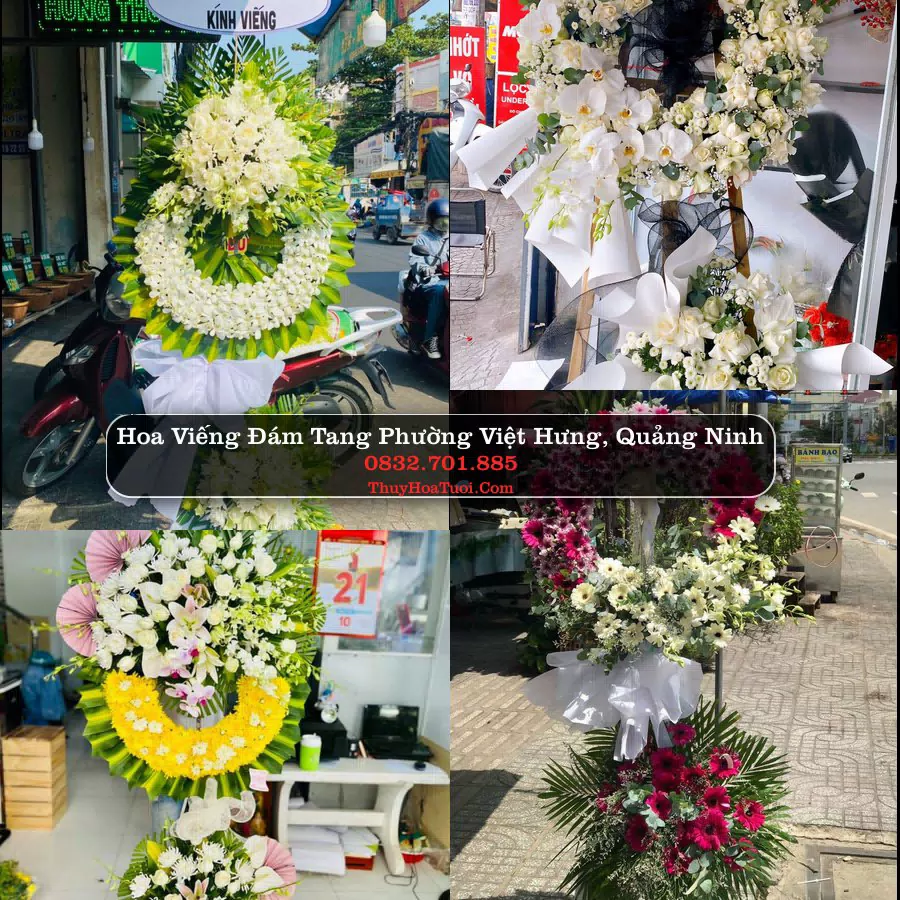 Đặt Hoa Chia Buồn tại Phường Việt Hưng, Quảng Ninh