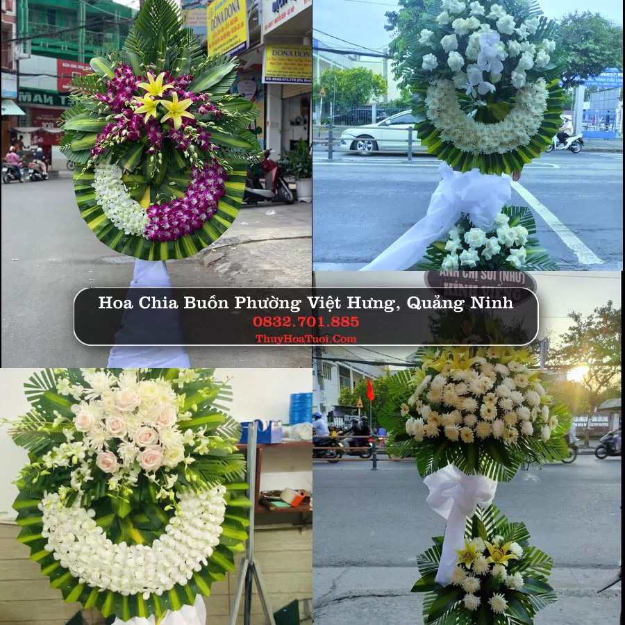 Kệ hoa tang lễ giao tại Phường Việt Hưng, Quảng Ninh