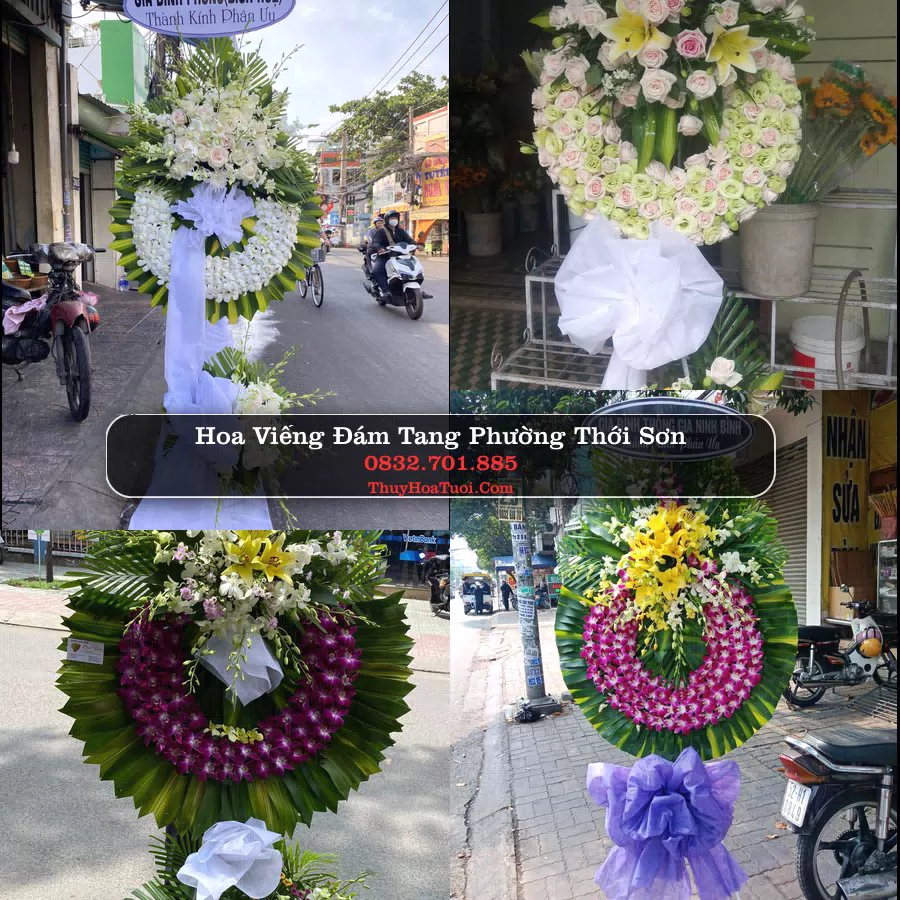 Đặt Vòng Hoa Chia Buồn tại Phường Thới Sơn, Đồng Tháp