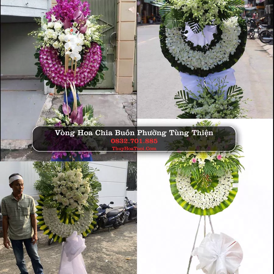 Kệ hoa tang lễ giao tại Phường Tùng Thiện, Hà Nội